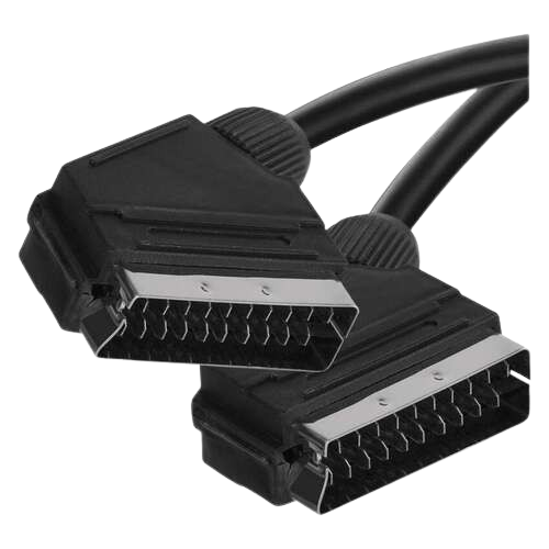 SCART Kábel, 1.5m – fekete