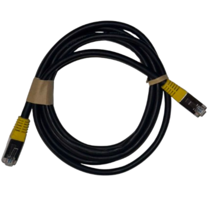 CAT5E FTP, 1.5m, fekete