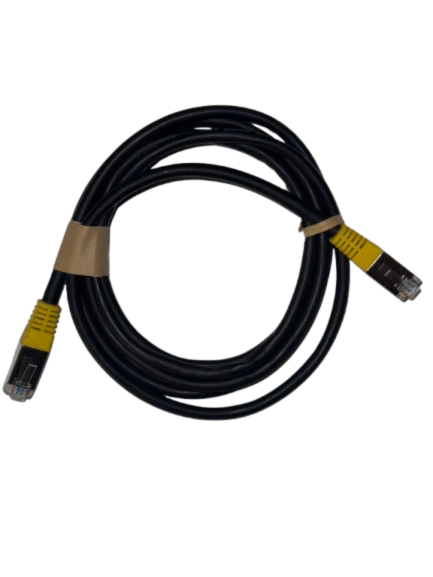 CAT5E FTP, 1.5m, fekete